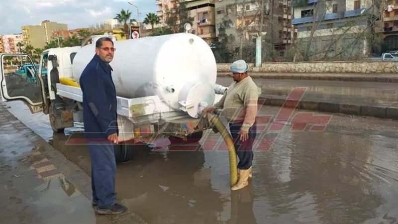 رفع مياه الأمطار