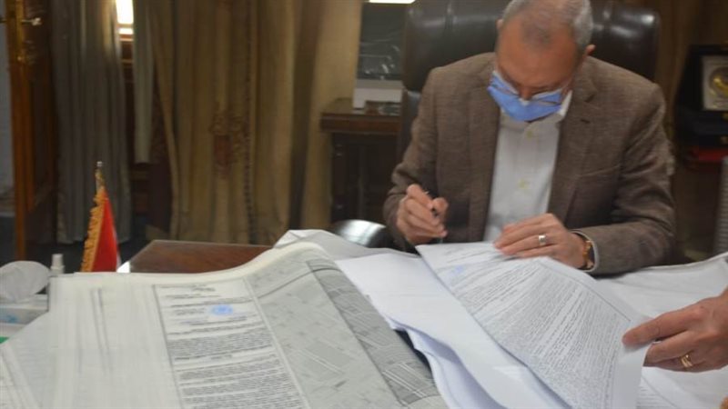 محافظ القليوبية يعتمد