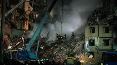 ارتفاع حصيلة قتلى الهجوم الصاروخي الروسي على دنيبرو إلى 29 قتيلا