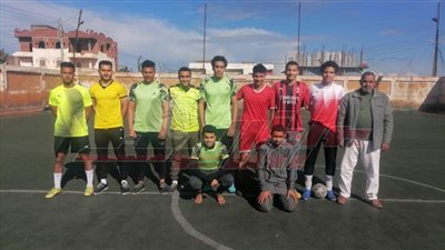 تصفيات خماسى كرة القدم بشباب الحامول احتفالًا بعيد الشرطة المصرية