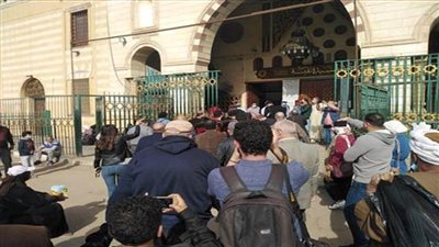 تشييع جنازة اللواء منصور العيسوي من مسجد السيدة نفيسة والدفن بمقابر الإمام الشافعي 