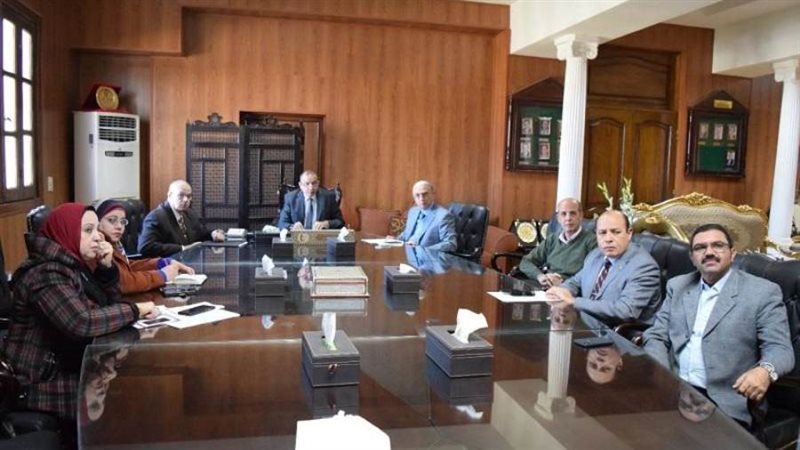 اجتماعات رئيس جامعة