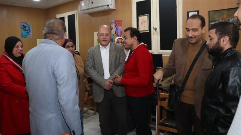 جانب من الورشه