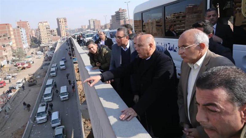 وزير النقل يتفقد