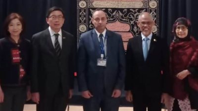 متحف الحضارة يستقبل وفدا من جمهورية سنغافورة