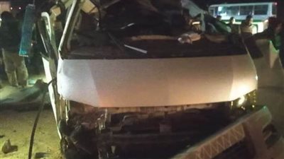 إصابة 16 شخصًا في حادث تصادم بطريق بلبيس بالشرقية