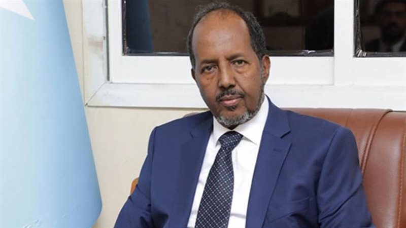 الرئيس الصومالي حسن