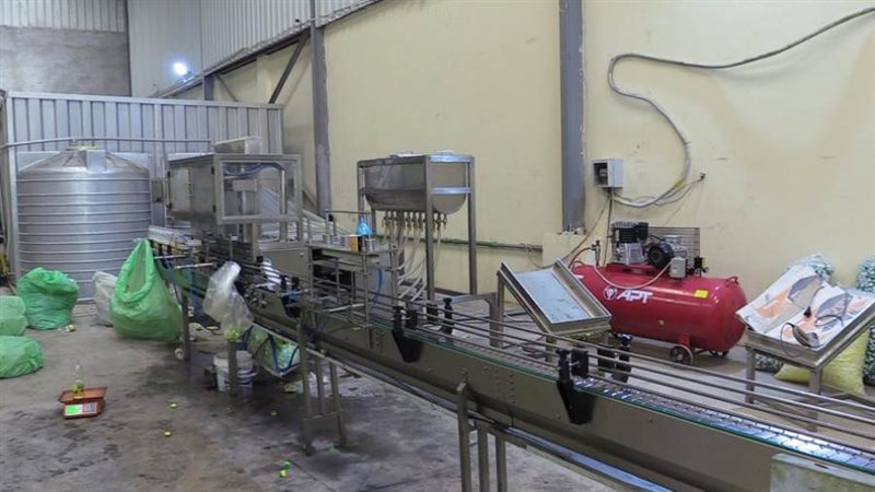 ضبط مصنع مواد غذائية