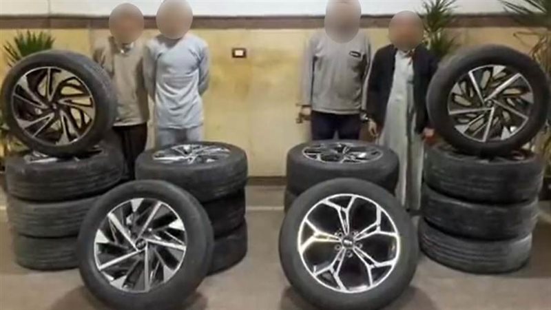 المتهمين والمضبوطات