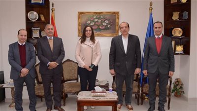 نائب محافظ البحيرة تستقبل مساعد وزير الصحة للطب الوقائي
