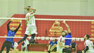 رجال طائرة الزمالك يفوز على الطيران في الدوري الممتاز