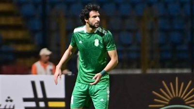 مدافع الاتحاد السكندري محمود علاء رجل مباراة البنك الأهلي بالدوري الممتاز