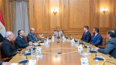 وزير الدولة للإنتاج الحربي يبحث مع وفد 
