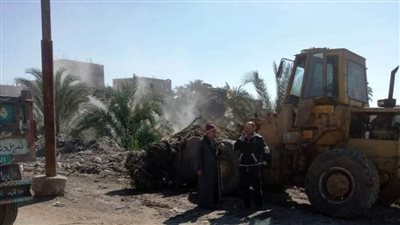 بالفشن: رفع 400 طن نواتج تطهير و90 طن قمامة وتحرير محاضر لمخالفات بالمخابز البلدية