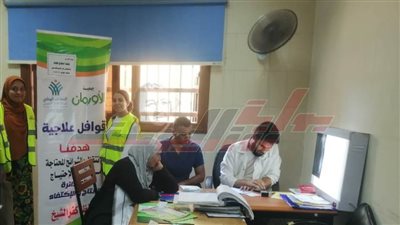قافلة طبية تفحص المرضى غير القادرين بمستشفى كفرالشيخ الجامعى