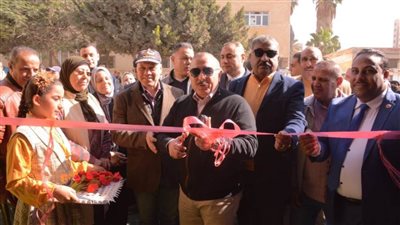 افتتاح معرض أهلا رمضان للسلع الغذائية والرمضانية بمركز أبوحمص