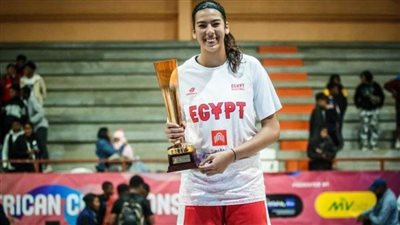 جنا الألفي لاعبة سلة الأهلي تستعد للانضمام لفريق جامعة كونيتيكت بأمريكا