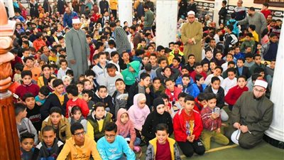 انطلاق فعاليات برنامج عطلة نصف العام للأطفال بالمساجد