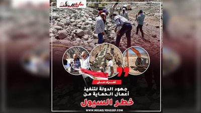  جهود الدولة للحماية من خطر السيول