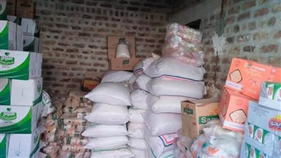 ضبط مخزن لسلع غذائية مدعمة خلال حملات رقابية على الأسواق بسمالوط بالمنيا