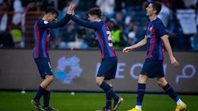 برشلونة يفوز على خيتافي 1-0 ويبتعد بصدارة الدوري الإسباني