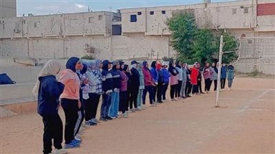 استمرار فعاليات تدريب المركز الرياضي للمرأة بالوادي الجديد  