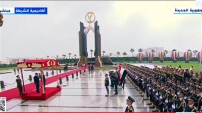 عزف السلام الوطني باحتفالية عيد الشرطة الـ 71