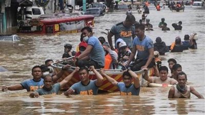 الفلبين: ارتفاع حصيلة ضحايا الفيضانات إلى 55 قتيلا ومصابا ومفقودا