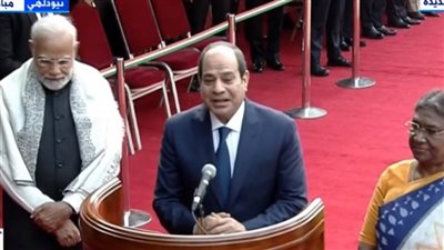 عاجل.. الرئيس السيسي يصل لـ