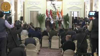 عاجل.. الرئيس السيسي ورئيس الوزراء الهندي يشهدان التوقيع على عدد من مذكرات التفاهم بين البلدين