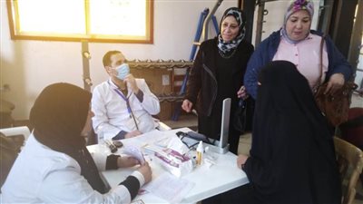 تقديم خدمات متكاملة للمواطنين فى قافلة سكانية شاملة بكفر الدوار