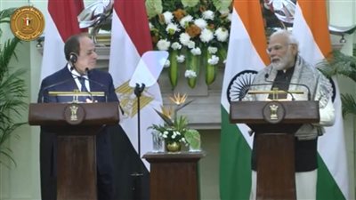 الرئيس السيسي يستعرض مع رئيس وزراء الهند نتائج القمة العالمية للمناخ 