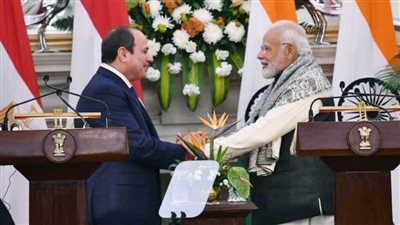ماذا قال رئيس وزراء الهند عن مصر والرئيس السيسي (انفوجرافيك)