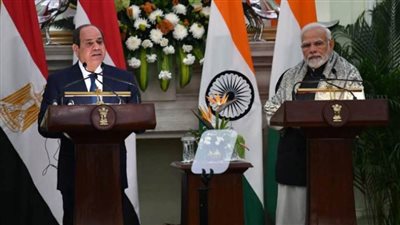 عاجل ..بيان مصري هندي مُشترك 