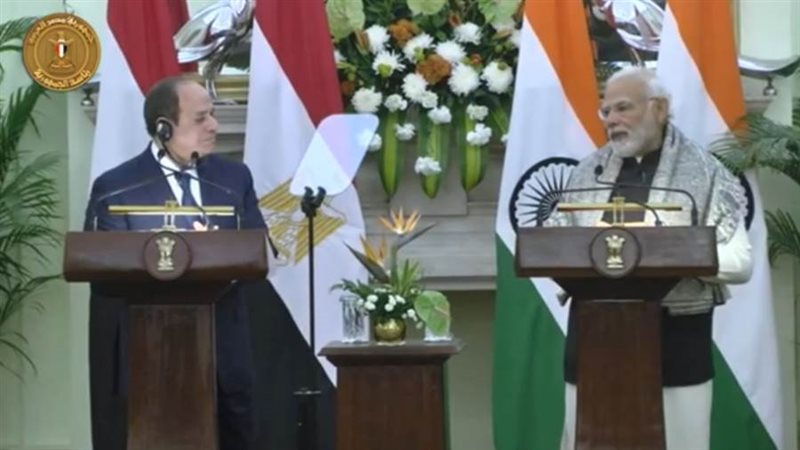 الرئيس خلال المؤتمر