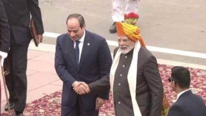 الرئيس السيسي ومودي