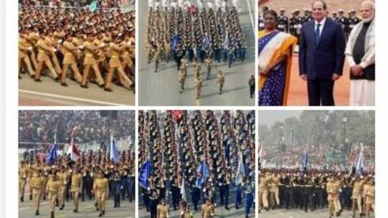 الرئيس السيسي والقوات