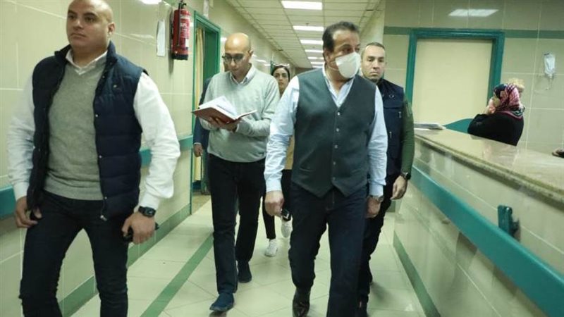 جولة وزير الصحة بمستشفيات