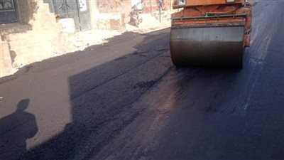  رصف شوارع الفشن ولجان معاينة للأراضي المقترحة لٌإقامة مشروعات 