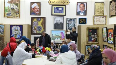 أركان جناح الأزهر تستقبل جمهورها وسط إقبال كبير من جمهور معرض الكتاب