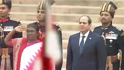 المتحدث الرئاسي ينشر فيديو لمشاركة الرئيس السيسي في احتفالية يوم الجمهورية بالهند
