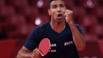 عمر عصر بطل تنس الطاولة يعود للنادي الأهلي