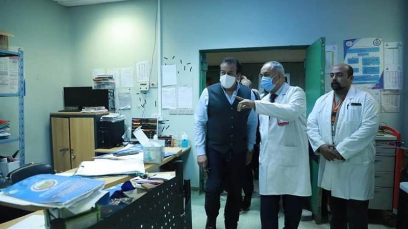 وزير الصحة يتفقد