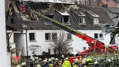 إصابة 7 أشخاص جراء حريق شب في مسكن غربي ألمانيا
