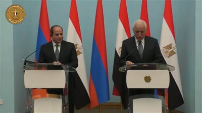 عاجل.. الرئيس السيسي يعقد قمة موسعة مع الرئيس الأرميني بحضور وفدي البلدين