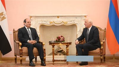 الرئيس السيسي ونظيره الأرميني يشهدان توقيع عدد من اتفاقيات التعاون بين البلدين