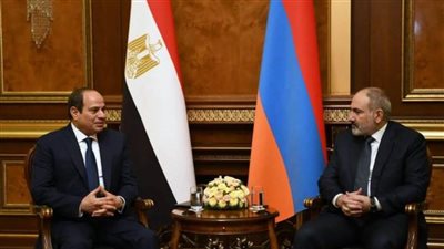 تفاصيل مباحثات الرئيس السيسي مع رئيس الوزراء الأرميني 