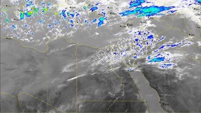 الأرصاد الجوية تنشر صورًا للأقمار الصناعية لآخر تطورات أحوال الطقس