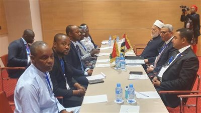 وكيل أول مجلس النواب يلتقي رئيس الجمعية التشريعية الانتقالية في بوركينافاسو