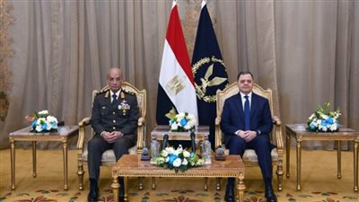 وزير الداخلية يستقبل وزير الدفاع ورئيس الأركان بمقر الوزارة للتهنئة بعيد الشرطة 